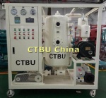 CTBU Brand High vacuum transformer oil purification plant